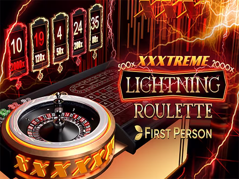 First Person XXXtreme Lightning Roulette game